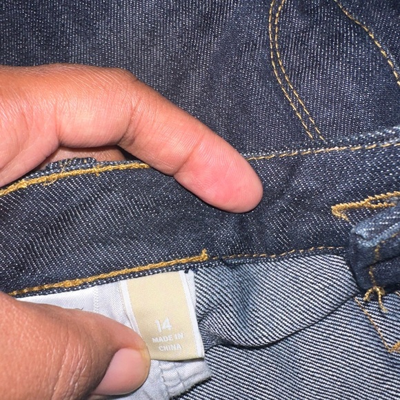 Michael Kors dark denim straight leg jeans - Picture 7 of 11